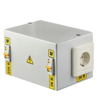 Купить Ящик с понижающим трансформатором IEK 220/36В в интернет-магазине Akvilon.kz