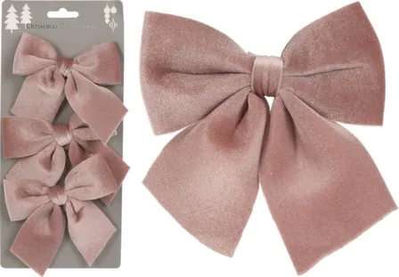 Купить Декорация Бант, бежевый, 12x1,5x10 см, набор 3 шт, Koopman в интернет-магазине Akvilon.kz