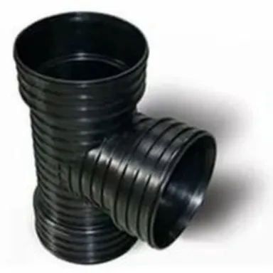 Купить Тройник канализационный наружный рифленый 150 мм Jakko в интернет-магазине Akvilon.kz