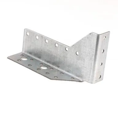 Купить Опора балки 25x140 мм, левая, белый цинк, 1 шт, Стройбат в интернет-магазине Akvilon.kz