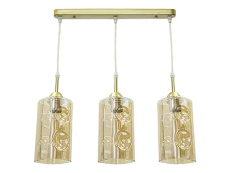 Купить Люстра Орион 103005 подвес, матовое золото, Е27, 60 Вт, Галлоп в интернет-магазине Akvilon.kz