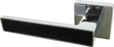 Купить Ручка дверная AM334 CP/BK Strong в интернет-магазине Akvilon.kz