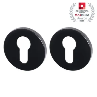 Купить Накладка под цилиндр ET.R.URS52 черный Armadillo в интернет-магазине Akvilon.kz