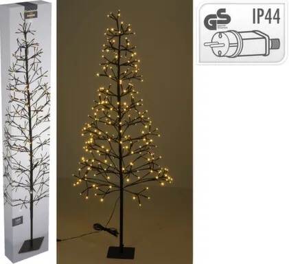 Купить Светильник электрический LED Дерево, 280 led-ламп, высота 150 см, работает от сети на напряжении 220-240 В, адаптер IP44, Koopman в интернет-магазине Akvilon.kz
