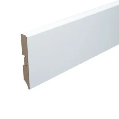 Купить Плинтус МДФ 80x12x2400мм Durowood белый 80 Белый в интернет-магазине Akvilon.kz