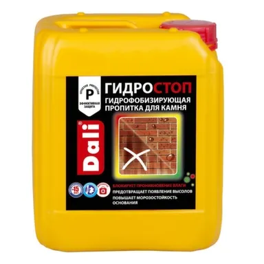 Купить Пропитка гидрофабизирующая для мин.поверхностей 10 л, Dali гидростоп в интернет-магазине Akvilon.kz