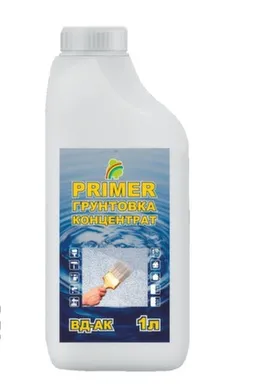 Купить Грунтовка-концентрат акриловая Радуга-019 Primer, 1 л, Радуга в интернет-магазине Akvilon.kz