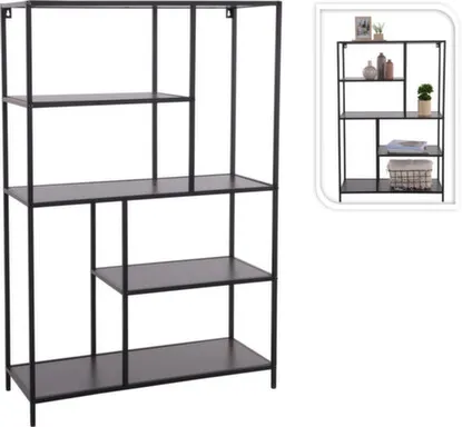 Купить Мебель металлическая - стеллаж с полками 76x30x116 см, Koopman в интернет-магазине Akvilon.kz