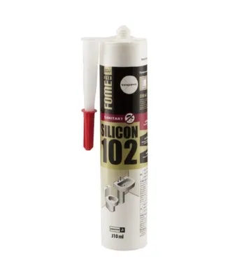 Купить Герметик силиконовый 102 прозрачный 310мл FOME FLEX в интернет-магазине Akvilon.kz