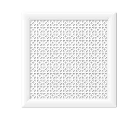 Купить Экран МДФ для радиатора 600x600мм СУСАННА белый, Stella в интернет-магазине Akvilon.kz