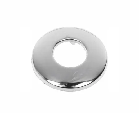Купить Чашка декоративная (отражатель) 1/2" (45x20x6мм) плоская (нерж., хром), MP-У в интернет-магазине Akvilon.kz