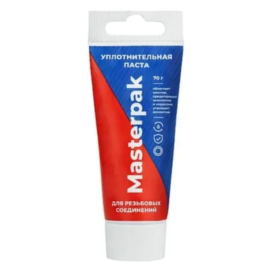 Купить Паста уплотнительная (вода, пар, 70 г) Masterpak, туба в интернет-магазине Akvilon.kz