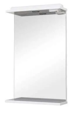 Купить Зеркало Аква Родос Декор 50 см с подсветкой в интернет-магазине Akvilon.kz