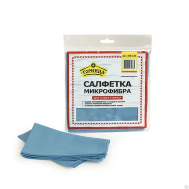 Купить Салфетка Микрофибра для стекол и зеркал, Горница в интернет-магазине Akvilon.kz