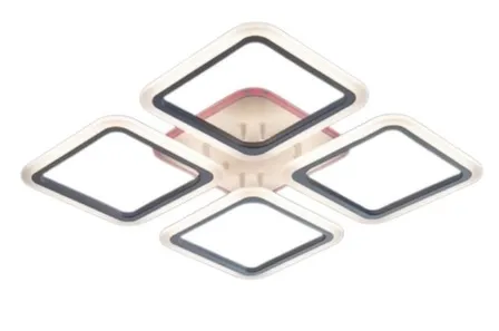 Купить Люстра светодиодная Галактика 1047004, белый, 100 Вт, RGB, 550x550x75 мм, Галлоп в интернет-магазине Akvilon.kz