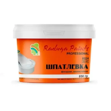Купить Шпатлевка Радуга-0024 фасадная 850 г в интернет-магазине Akvilon.kz