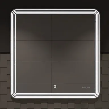 Купить Зеркало Dial Led 80 см ,Sanita Luxe в интернет-магазине Akvilon.kz