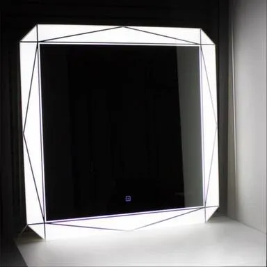 Купить Зеркало Лайн Led 75 см ,Sanita Luxe в интернет-магазине Akvilon.kz