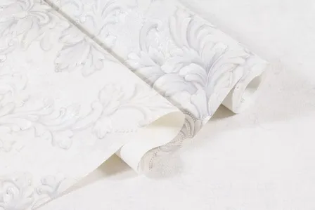 Купить Обои виниловые на флизелиновой основе Анабель, мотив, светло-серый, 1,06x10 м, Артекс в интернет-магазине Akvilon.kz