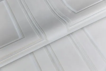 Купить Обои Буазери мотив серый винил/флизелин (тиснёные) 1,06x10 в интернет-магазине Akvilon.kz