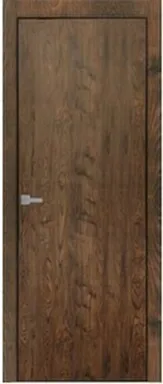 Купить Дверь межкомнатная Tamburat Light Орех шоколадный 800 UBERTURE в интернет-магазине Akvilon.kz