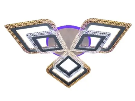 Купить Люстра светодиодная Галактика 1055802, белый, 110 Вт, RGB, ф715x100 мм, Галлоп в интернет-магазине Akvilon.kz