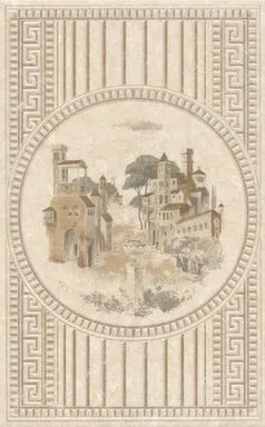 Купить Вставка Феличе Пейзаж 25x40 см, Кerama Мarazzi в интернет-магазине Akvilon.kz