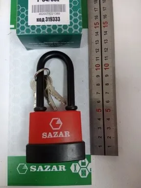 Купить Замок навесной всепогодный P-04/50 L SAZAR в интернет-магазине Akvilon.kz