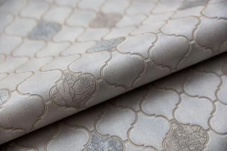 Купить Обои виниловые на флизелиновой основе Арабески мотив серый, Керама Марацци в интернет-магазине Akvilon.kz