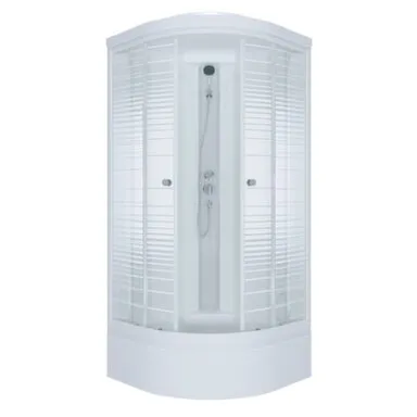 Купить Душевая кабина Стандарт, средний поддон, 100x100 см, Triton в интернет-магазине Akvilon.kz