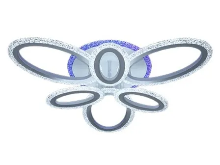 Купить Люстра светодиодная Галактика 1067009, белый, 130 Вт, RGB, ф630x120 мм, Галлоп в интернет-магазине Akvilon.kz