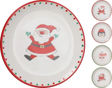 Купить Тарелка, керамика, D 20,4 см, в ассортименте, Koopman в интернет-магазине Akvilon.kz