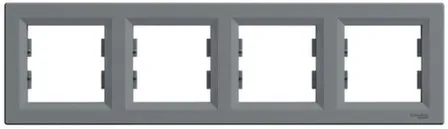 Купить Сталь рамка 4- местная Asfora в интернет-магазине Akvilon.kz