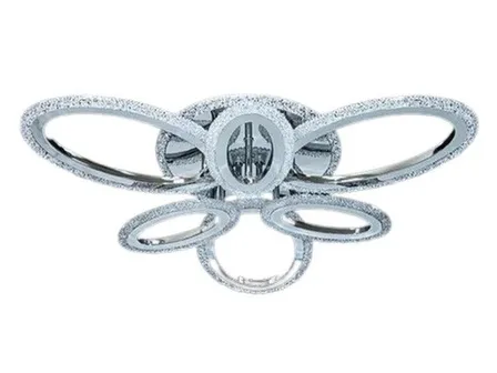 Купить Люстра светодиодная Галактика 1067009, хром, 130 Вт, RGB, ф630x120 мм, Галлоп в интернет-магазине Akvilon.kz