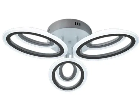 Купить Люстра светодиодная Галактика 1068877, белый, 90 Вт, ф605x120 мм, Галлоп в интернет-магазине Akvilon.kz