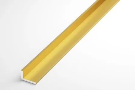 Купить Уголок разностор.15x10x2x2000 мм золото,Лука в интернет-магазине Akvilon.kz