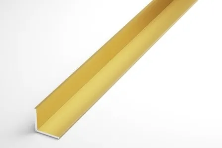 Купить Уголок равностор. 15x15x1x2000 мм золото,Лука в интернет-магазине Akvilon.kz