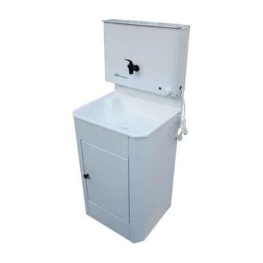 Купить Умывальник дачный с подогревом 17 л пластиковая мойка Белый в интернет-магазине Akvilon.kz