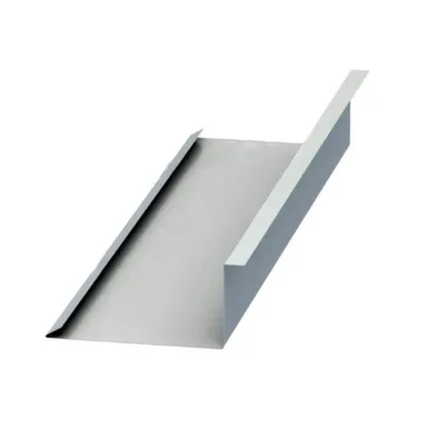 Купить Планка примыкания нижняя 250x122x2000мм безцветная МЕТАЛЛПРОФИЛЬ в интернет-магазине Akvilon.kz