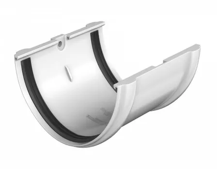 Купить Соединитель желоба белый ПВХ Технониколь в интернет-магазине Akvilon.kz