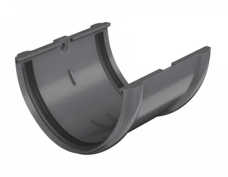 Купить Соединитель желоба серый ПВХ Технониколь в интернет-магазине Akvilon.kz