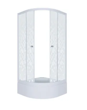 Купить Душевое ограждение Мозайка, средний поддон, 900x900x2050 мм, Triton в интернет-магазине Akvilon.kz