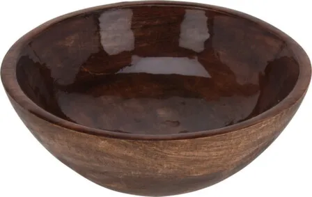 Купить Миска 20x20x6,5 см, из мангового дерева, темная, Koopman в интернет-магазине Akvilon.kz