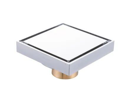 Купить Трап вертикальный 100x100мм с выпуском d50мм, Diadonna в интернет-магазине Akvilon.kz