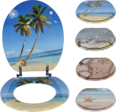 Купить Сиденье для унитаза, 42,5x37x1,5 см, в ассортименте, Koopman в интернет-магазине Akvilon.kz