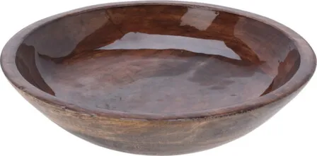Купить Миска 30x30x6,8 см, из мангового дерева, темная, Koopman в интернет-магазине Akvilon.kz