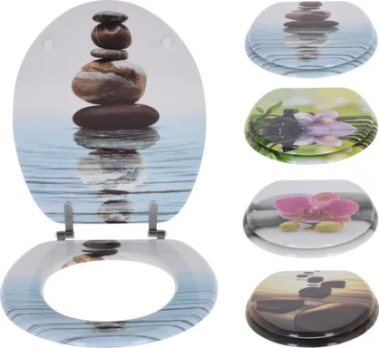 Купить Сиденье для унитаза, 42,5x37x1,5 см, в ассортименте, Koopman в интернет-магазине Akvilon.kz