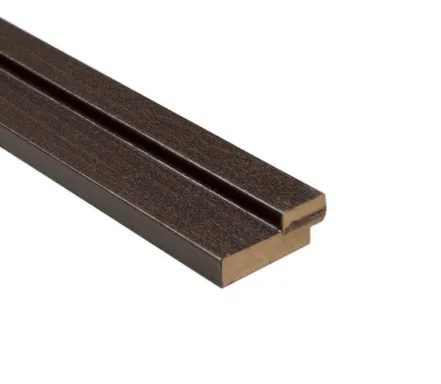 Купить Дверной короб МДФ KO80 венге -ПВХ DeLuxe (2050x80x22 мм) в интернет-магазине Akvilon.kz