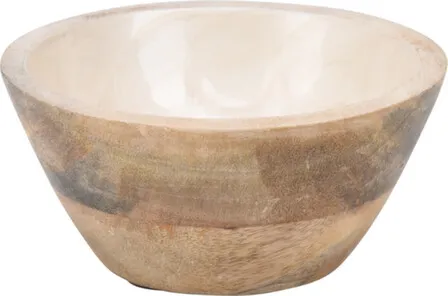 Купить Миска 13x13x7 см, из мангового дерева, светлая, Koopman в интернет-магазине Akvilon.kz