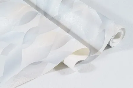 Купить Обои виниловые на флизелиновой основе Волна, мотив, голубой, 1,06x10 м, Артекс в интернет-магазине Akvilon.kz